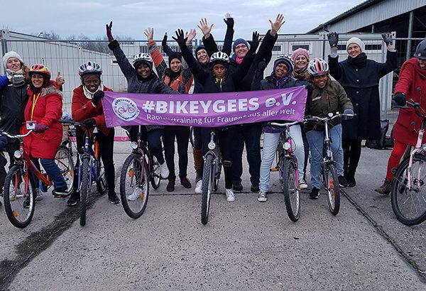 #BIKEYGEES e.V. - "Radfahrtrainings für überwiegend geflüchteten Frauen"