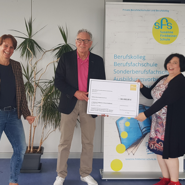 VINCI-Stiftung unterstützt Susanne-Finkbeiner-Schule in Heilbronn
